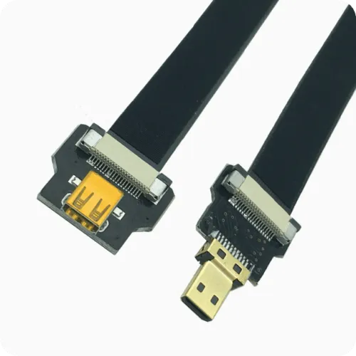 5G DP port convert to Type C flat cable