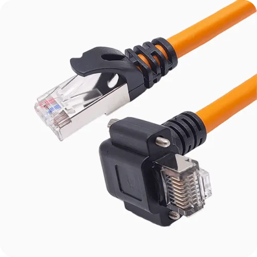 5G RJ45 right angle network cable