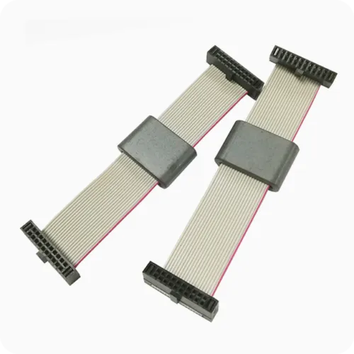Custom IDC ribbon cable with ferrite