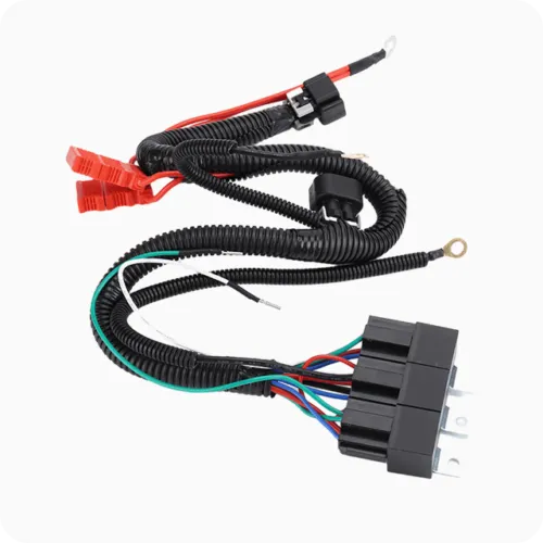 Custom auto switch cable harness