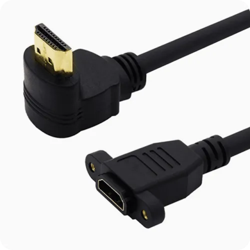 Custom overmolded HDMI cable