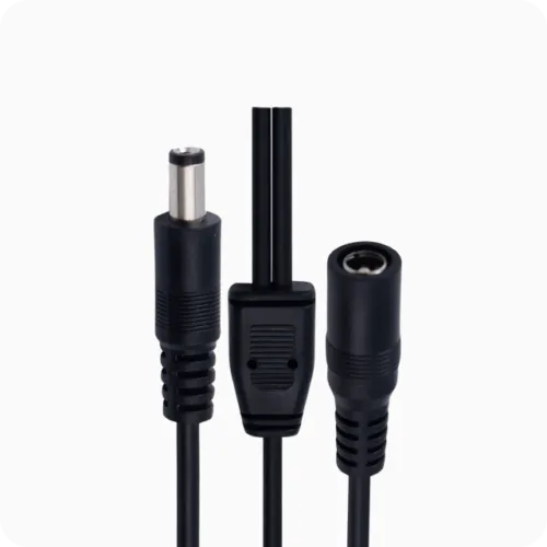 DC cable with splitter