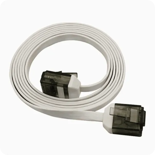 Flat ribbon RJ45 cable
